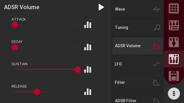 Sputter’s new file menu