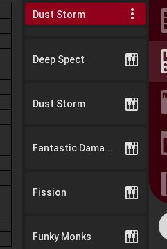 Instrument Dust Storm loaded