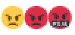 Angry emojies